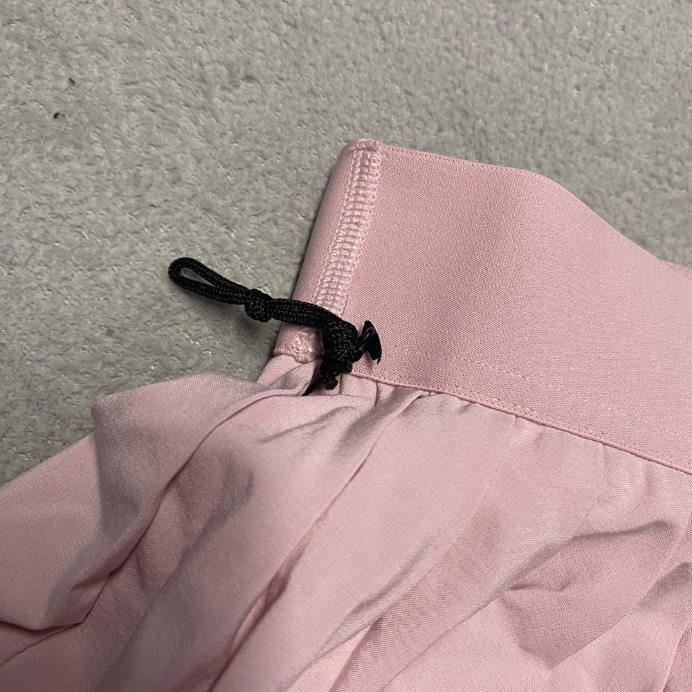 Aritzia Golden Tennis Skirt Large Pink Lined Pleated Skort Active Movetech Micro - Picture 4 of 8
